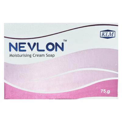 Nevlon Moisturising Cream Soap 75gm - Cleanser-Emo