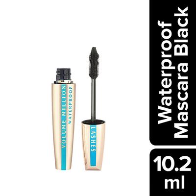 L'Oreal Paris Volume Million Lashes Mascara, Waterproof, Black 9.4ml - Mascaras