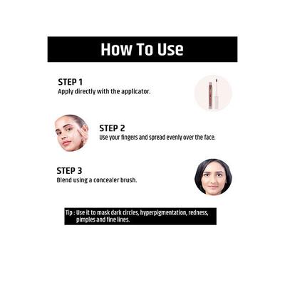 Insight Cosmetics 2X Cover Master Concealer - Sun Beige 6 ml - Concealer