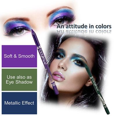 Color Fever Eye Bomb Metallic Eye Pencil cum Eye Shadow Water Proof - Glazed Green 1.8 gm - Eyeshadow, Bases & Primers