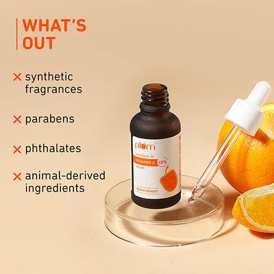 Plum 15% Vitamin C Face Serum with Mandarin (small) 20 ml - Face Serum