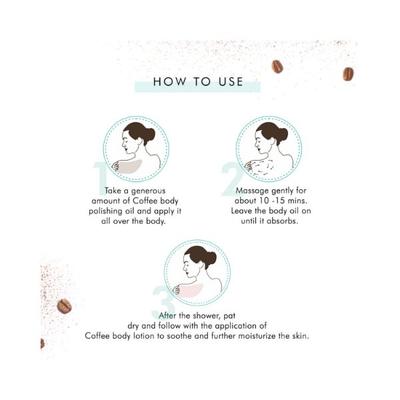 mCaffeine Double-Up Moisturization Set - Pre & Post Shower 300 ml - Lotions & Creams