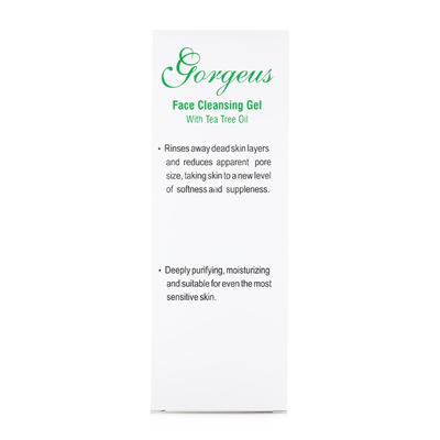 GORGEUS FACE CLEANSING WITH TEA TREE OIL Gel 100gm - Cleanser-Emo