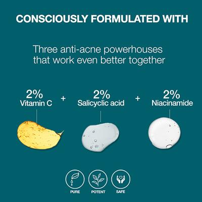 Soulflower Acne Clearout Spot Corrector with Tea Tree & Witch Hazel 15 ml - Face Gels