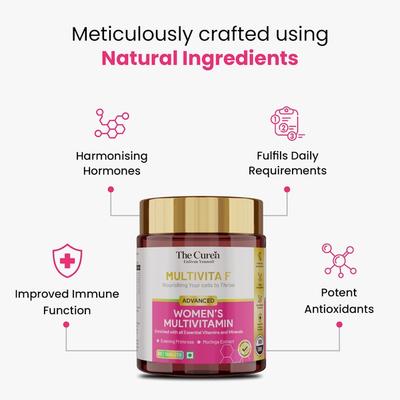 The Curen Multivita F Advanced Women'S Multivitamin Tablet 60's - Multi-Vitamins