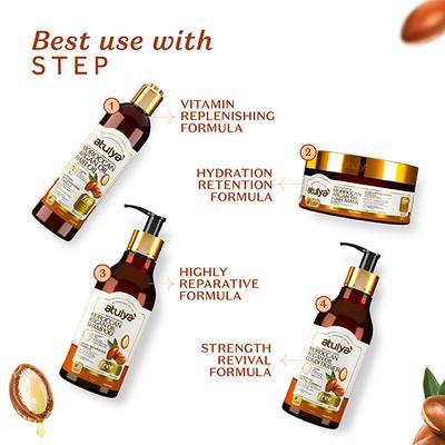 Atulya Moroccon Argan Oil Hair Oil 200 ml - Hair Oils