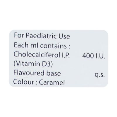 WELLBABY VIT D3 400IU Drops 15ml - Supplements-Vam
