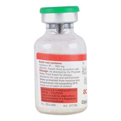 ACIVIR 500 Infusion 1's - Viral infections-Ant