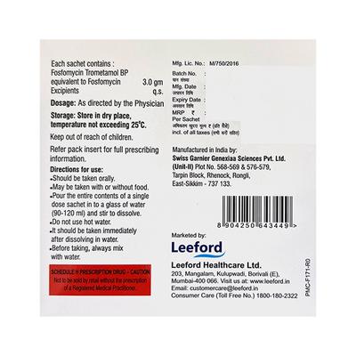 FOSMOFORD Sachet 8g - Bacterial Infections-OAB