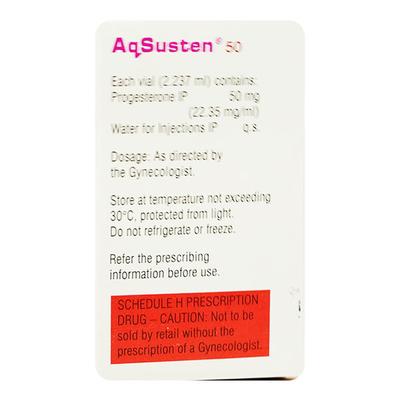 AQSUSTEN 50mg Injection 2.237ml - Hormonal Therapy-Oes