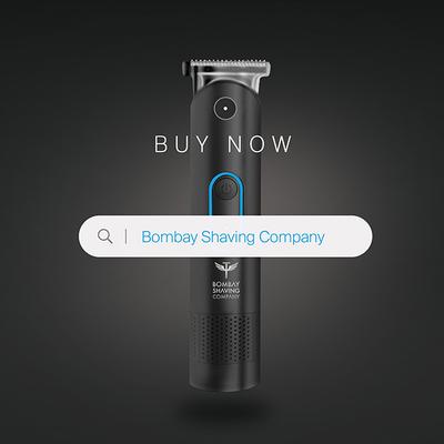 Bombay Shaving Company Cordless Beard & Hair Trimmer 200 gm - Trimmers