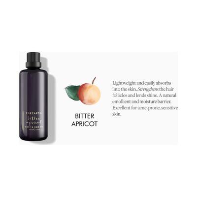 Purearth Bitter Apricot Body and Hair Oil 100 ml - Massage Oils