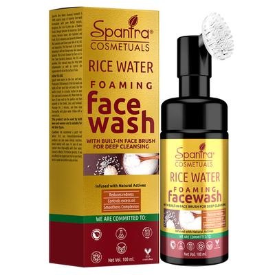 Spantra Rice Water Foaming Face Wash 100 ml - Face Wash & Cleansers