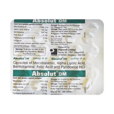 ABSOLUT DM Capsule 15's - Supplements-Vam