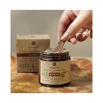 HM Herbal Me Neemeric Natural Face Cleansing Powder Soap 75 gm - Face Washes