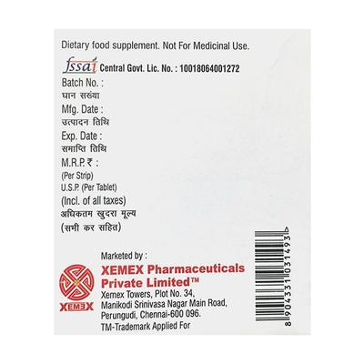 XEMEG FORTE Tablet 15's - Supplements-Vam