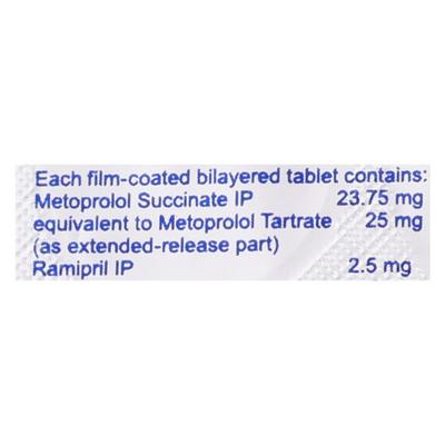 ACE Revelol 25/2.5mg Tablet 10'S - Hypertension-Bet