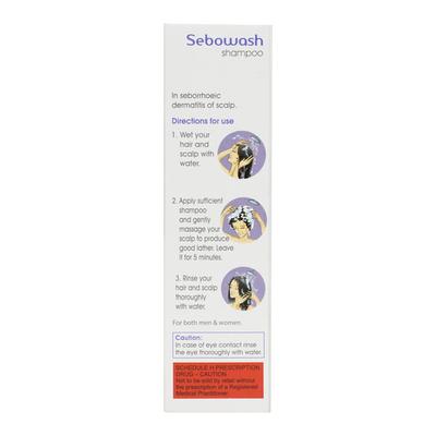 SEBOWASH Shampoo 125ml - Dandruff-TAA
