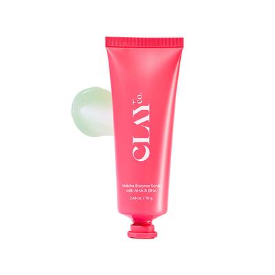 Clayco Matcha Enzyme Scrub for Dead Skin Removal 70 gm - Scrubs & Exfoliants