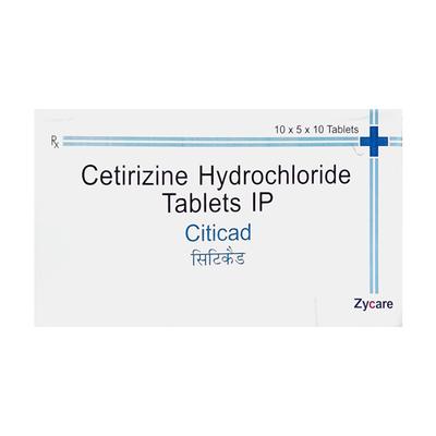 Citicad 10mg Tablet 10'S - Allergies-Ant