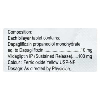 ZILDA D Tablet 10's - Diabetes-Ant