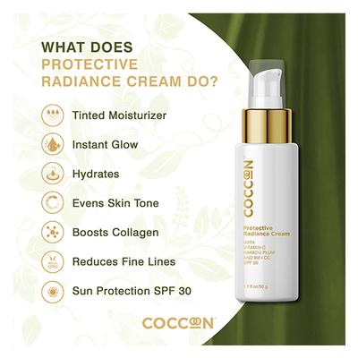 Coccoon Protective Radiance Cream 50 gm - Face Moisturizers