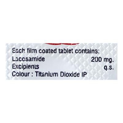LACOFIT 200 Tablet 10's - Epilepsy/Convulsion-Ant