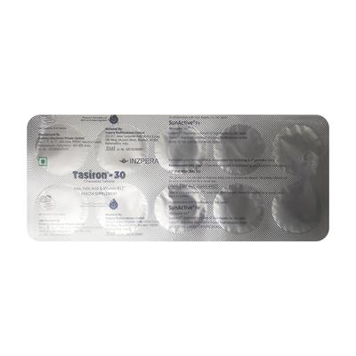 TASIRON 30 ADDED BLACKBERRY FLAVOR Chewable Tablet 10's - Anaemia-VMA