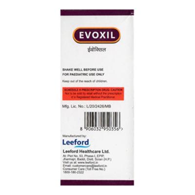 EVOXIL Mango Flavour Oral Suspension 60ml - Bacterial Infections-Pen