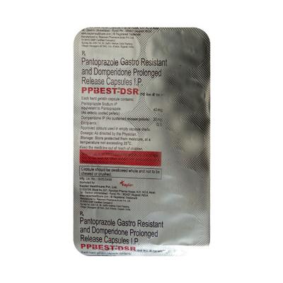 PPBEST DSR Capsule 10's - Ulcer/Reflux/Flatulence-Aaa