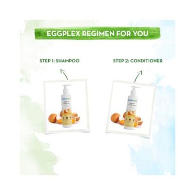 Mamaearth Egg plex Shampoo for strong hair with Egg Protein & Collagen for Strength and Shine 250 ml - Shampoos