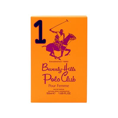 Beverly Hills Polo Club Pour Femme No.1 Eau De Parfum For Women 50 ml - Women Perfumes (Edt/Edp)