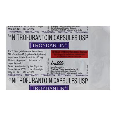 Troydantin 100mg Capsule 10'S - Bacterial Infections-OAB