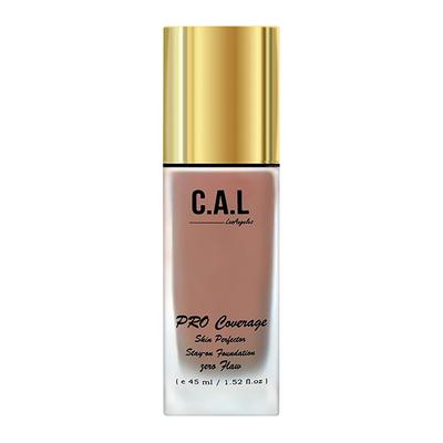 CAL Losangeles Pro Coverage Skin Perfector Stay On Foundation Walnut Tan 45 ml - Foundation