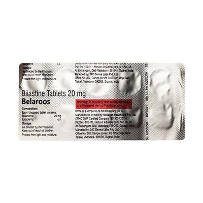 BELAROOS Tablet 10's - Allergies-Ant