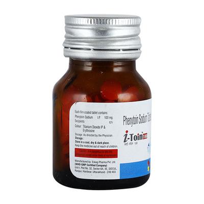 I TOIN 100 Tablet 100's - Epilepsy/Convulsion-Ant