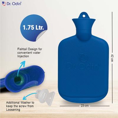 Dr. Odin Hot Water Bag 1750 ml - Dark Blue 1's - Hot Pack/Ice Bag
