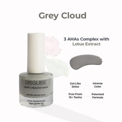 Disguise Happy Healthy Nails, Nail Enamel Grey Cloud 121 9ml - Nail Polish