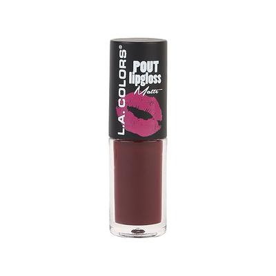 L.A. Colors Pout Matte Lipgloss Scrumptious 4 gm - Lip Glosses