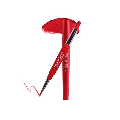 Miss Rose 2 In 1 Creamy Matte Lipstick Flame 7102 - 001M 08 2.1 gm - Lipsticks