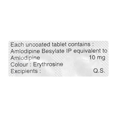 Amtas 10mg Tablet 15'S - Hypertension-Cal