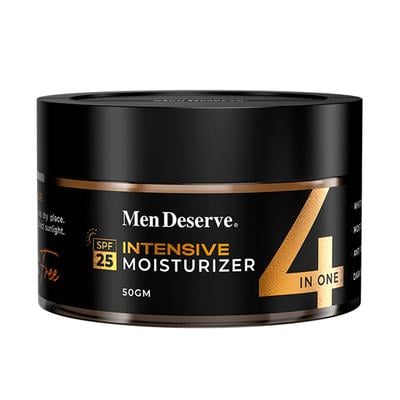 Men Deserve Intensive Moisturizer with SPF 25 50 gm - Face Moisturizers