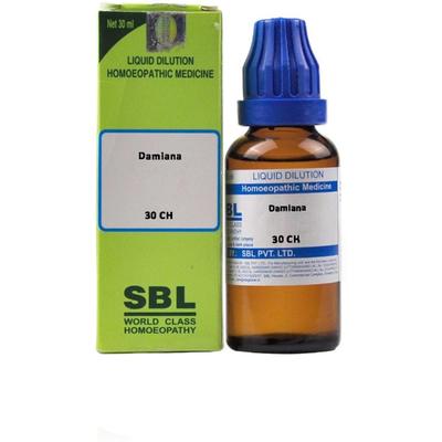 SBL Damiana 30C Liquid 30 ml - Dilutions