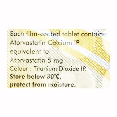 AVAS 5mg Tablet 30's - High Cholesterol-Dys