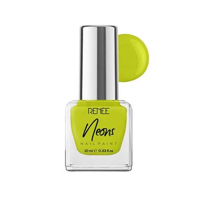 RENEE Neons Nail Paint - Yellow Beam 10 ml - Nail Polish