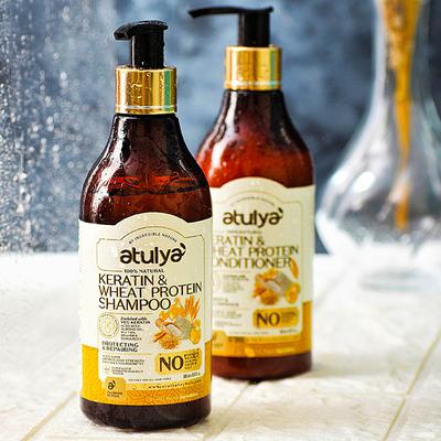 Atulya Keratin & Wheat Protein Shampoo 300 ml - Shampoos