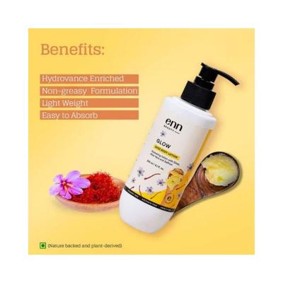 ENN Glow Ghee Body Lotion Hydrating Lotion with Ghee Aloe Vera Lip Balm Combo kits (240ml+ 8gm) 1's - Facial Kits