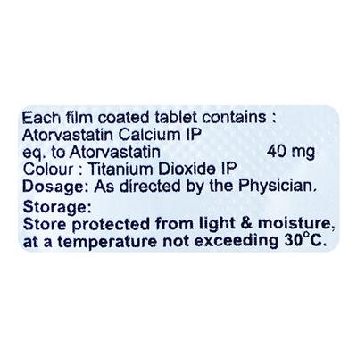 NO CVD 40 Tablet 10's - High Cholesterol-Dys