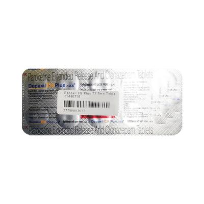 Depaxil CR Plus 12.5mg Tablet 10'S - Depression-Ant