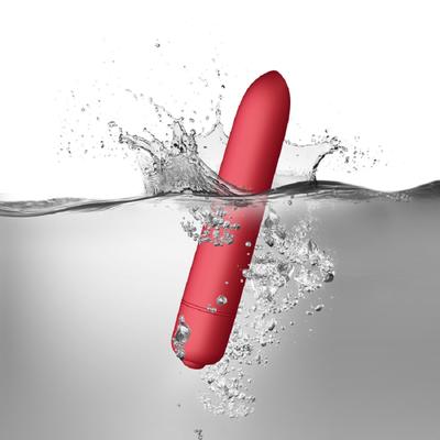 Gizmoswala SugarBoo Vibrating Bullet Massager - Coral Crush (Red) - Massagers And Vibrators